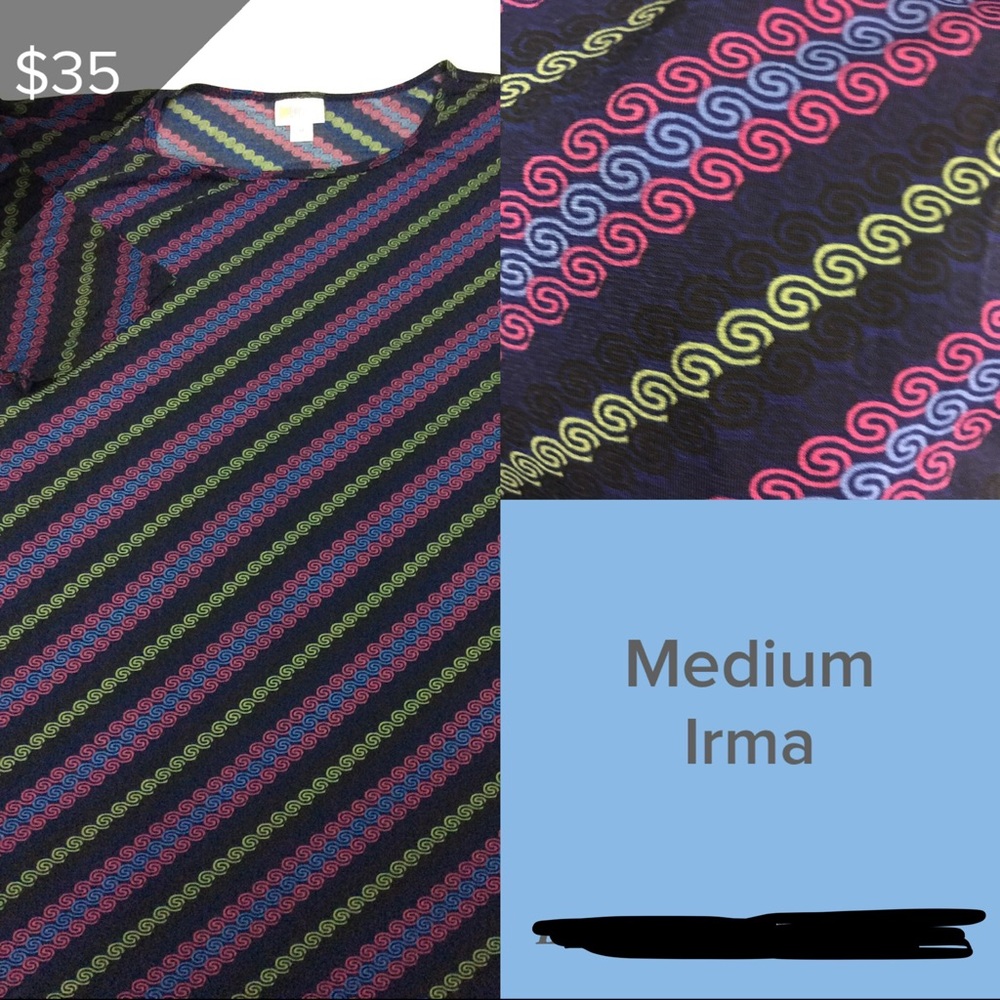 LuLaRoe Irma Size Medium Slinky BNWT